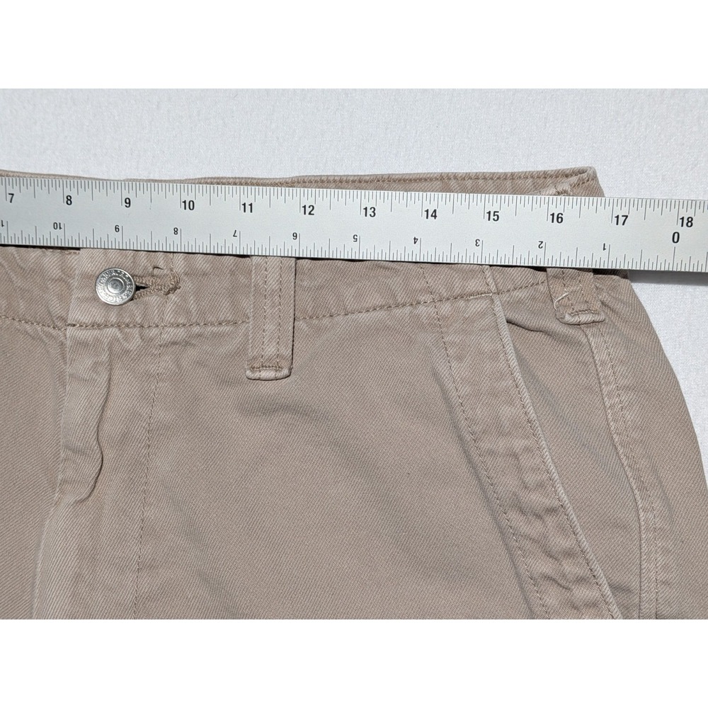 Abercrombie & Fitch Pants 34x30 Khaki Tan Straight Loose Fit Chino - Picture 11 of 15